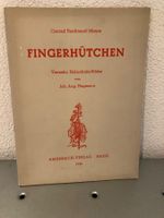 Buch Fingerhütchen, Ferdinand Meyer, 14 Holzschnittbilder