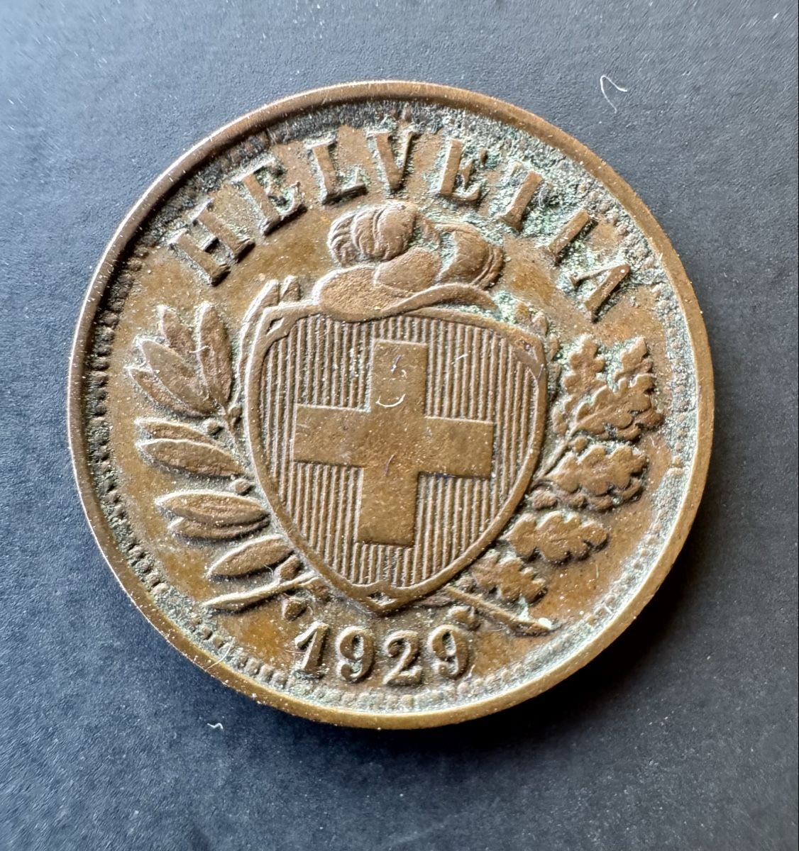Tutti le monete: 2 Rappen 1929 – Usato da Meilen venduto da coins4sale