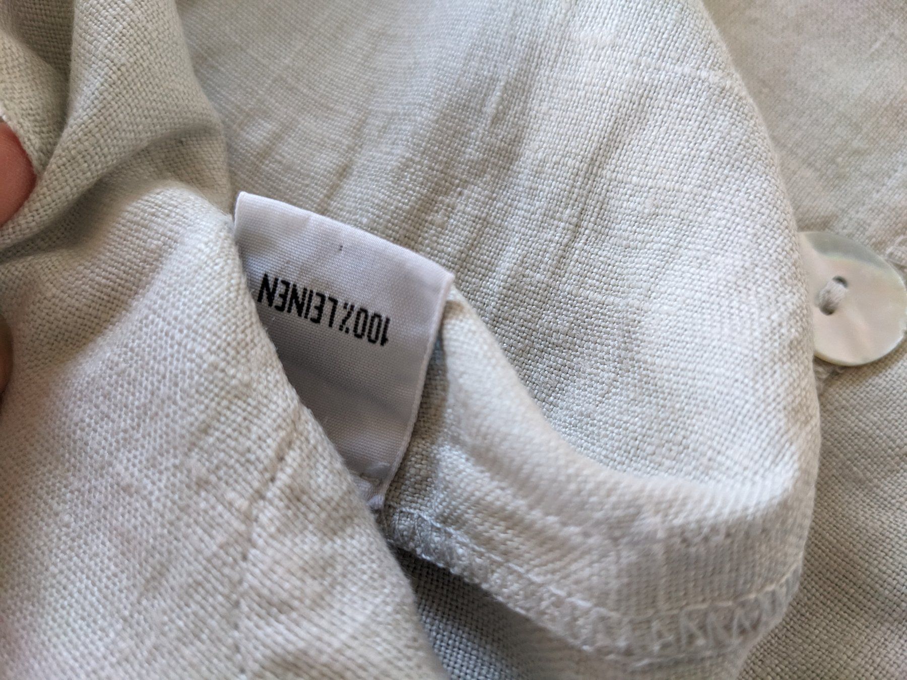 Giacche: Backstage 100% Leinen Jacke Gr. L – Usato da Lengnau AG venduto da Nathi88 3
