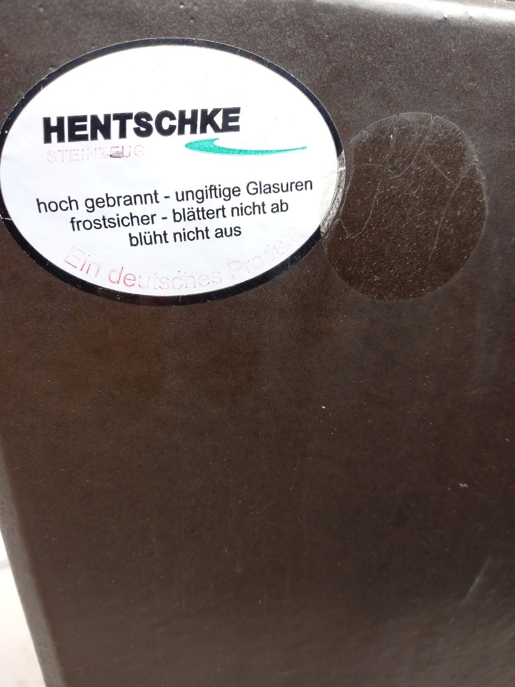 Vasi per fiori: Pflanzengefäss Outdoor anthrazit Marke HENTSCHE – Usato da Sirnach venduto da agm_mv57 3
