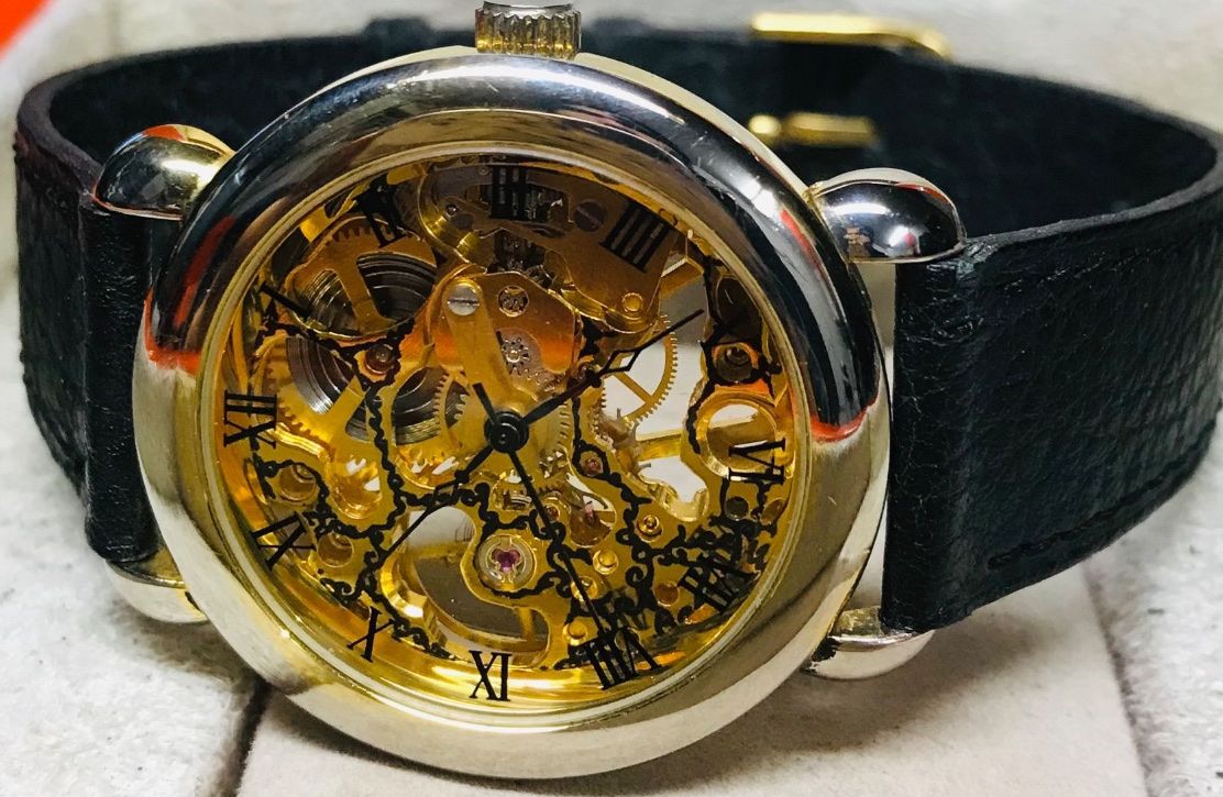 Orologi: Anonym Skelette Handaufzug Uhr – Usato da Untersiggenthal venduto da TimeandShine 6