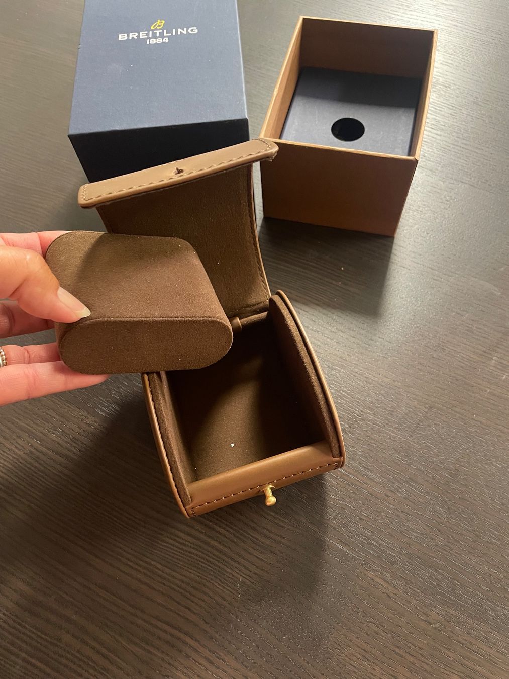Breitling Uhrenboxen: Coffret transport montre Breitling – Gebraucht aus Veyrier von bub_b77p 5