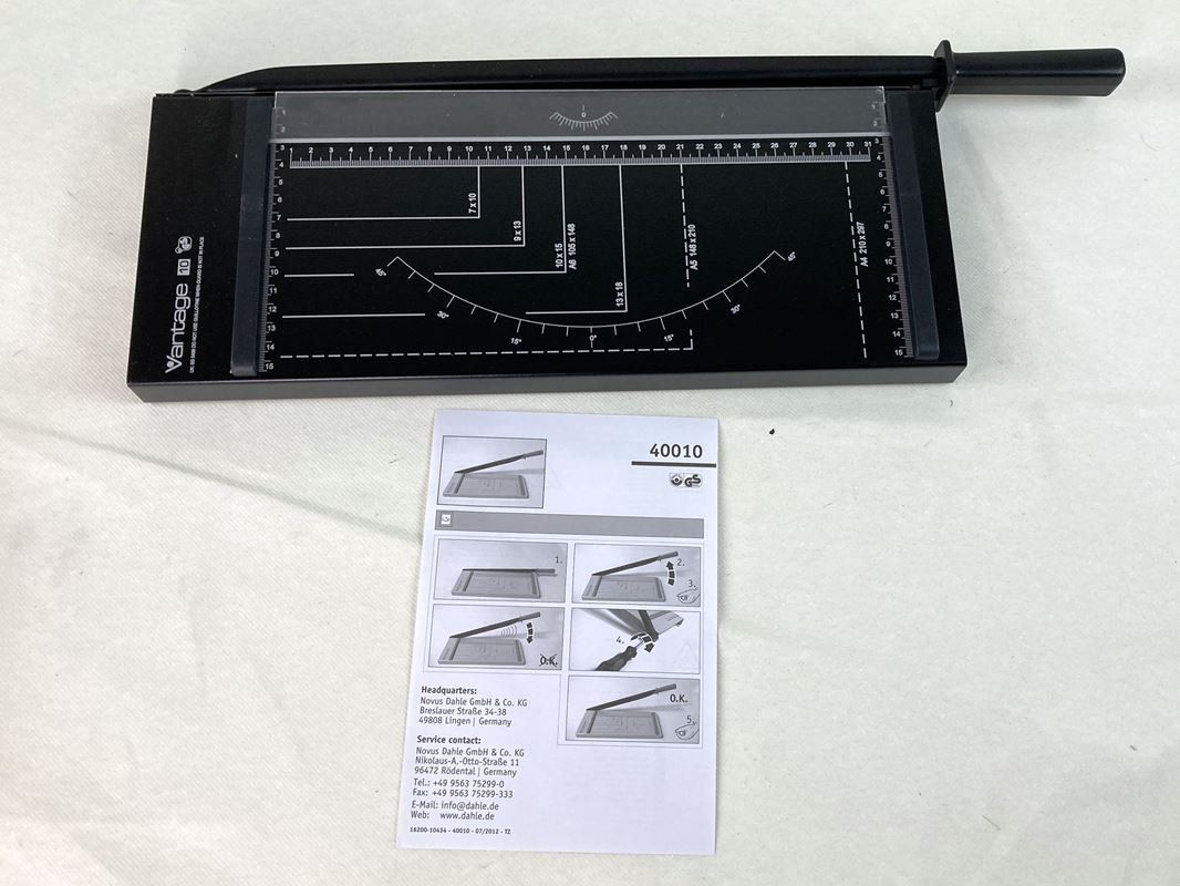 Tutte le macchine: VANTAGE | Schneidemaschine | Schnittl: 320mm – Nuovo (secondo la descrizione) da Wittenbach venduto da Restwert_St-Gallen 3