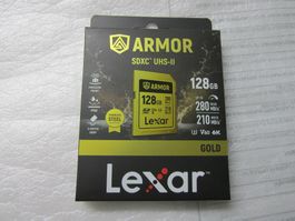 Lexar Armor Gold 128 GB, SDXC, UHS-II