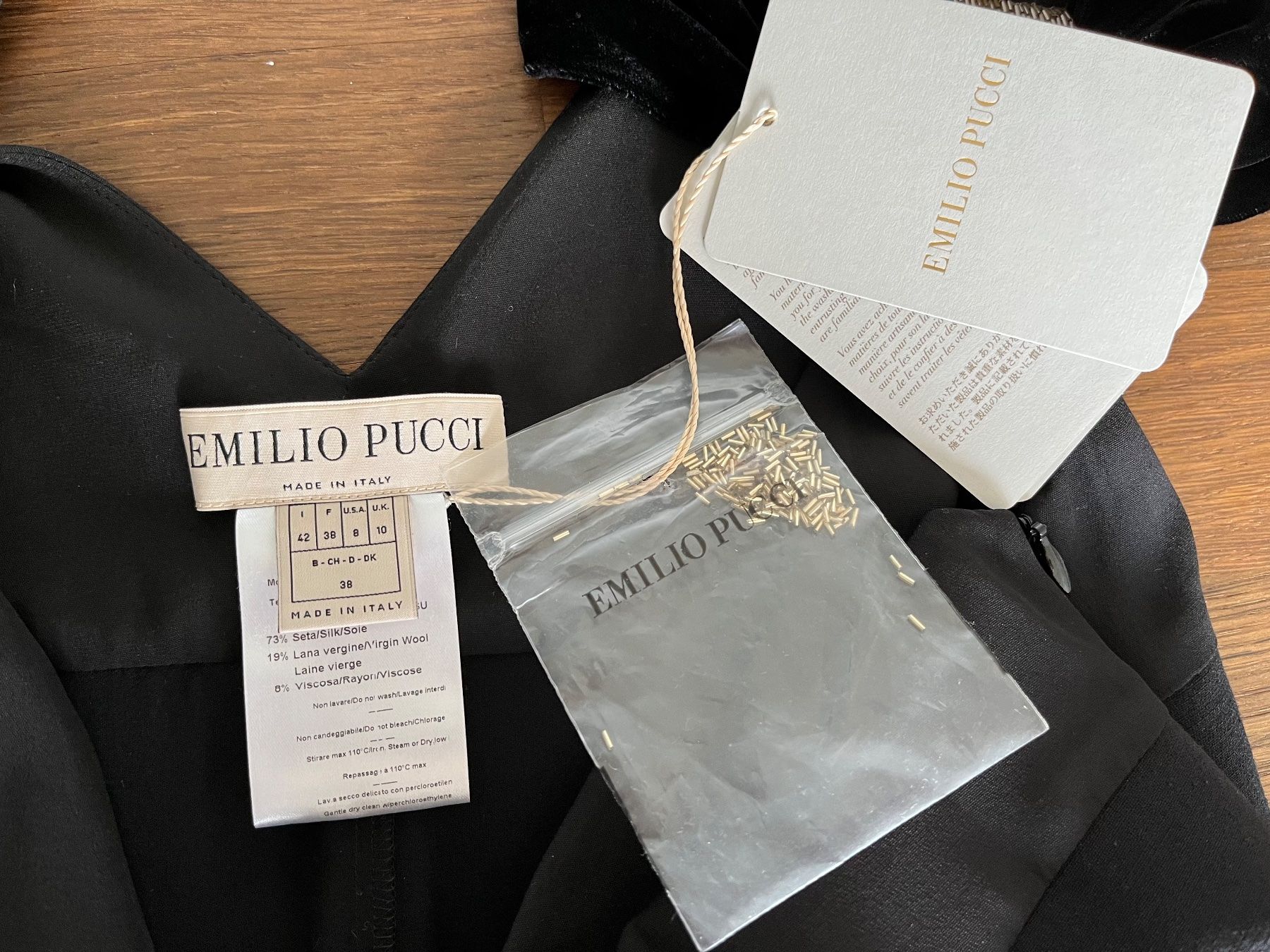 Vestiti: EMILIO PUCCI Kleid bestickt Gr. 36 - NEU – Nuovo e nell'imballaggio originale da Zollikofen venduto da spunk65 7