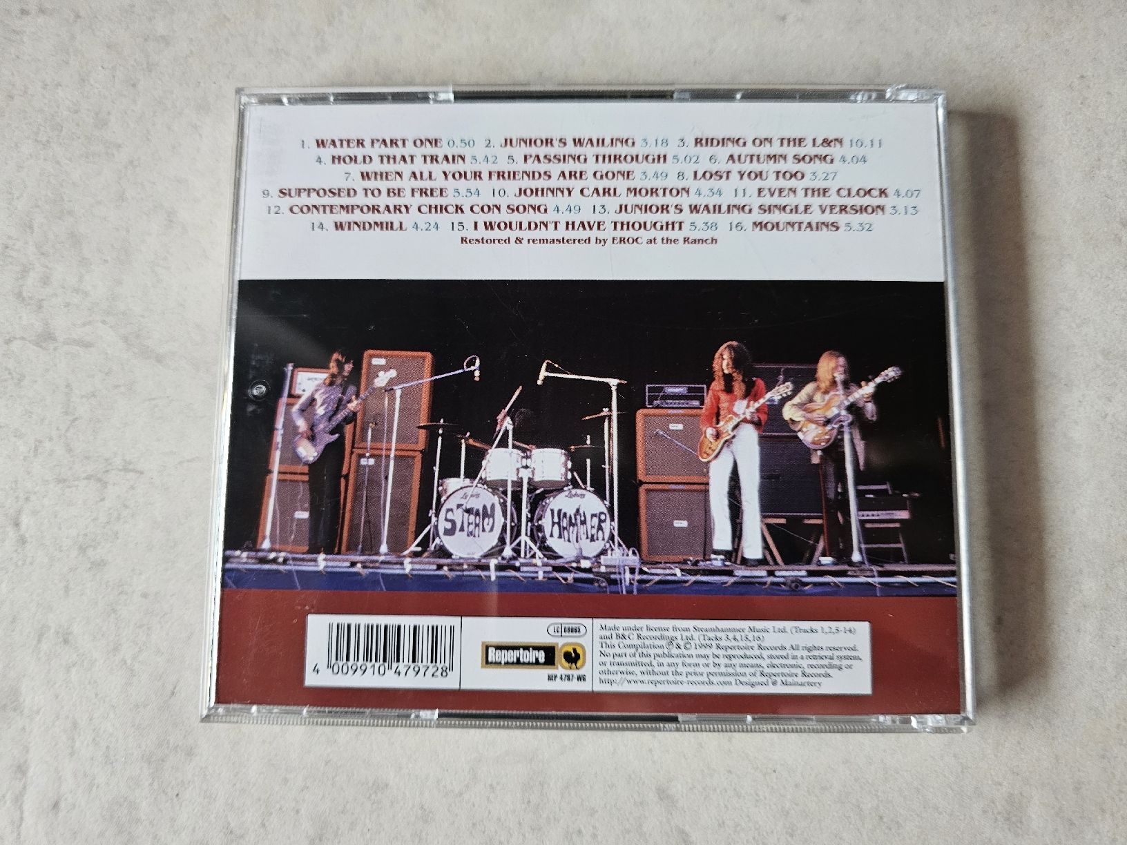 CD: Steamhammer  -  Junior's Wailing – Usato da Schneisingen venduto da backstore24 1