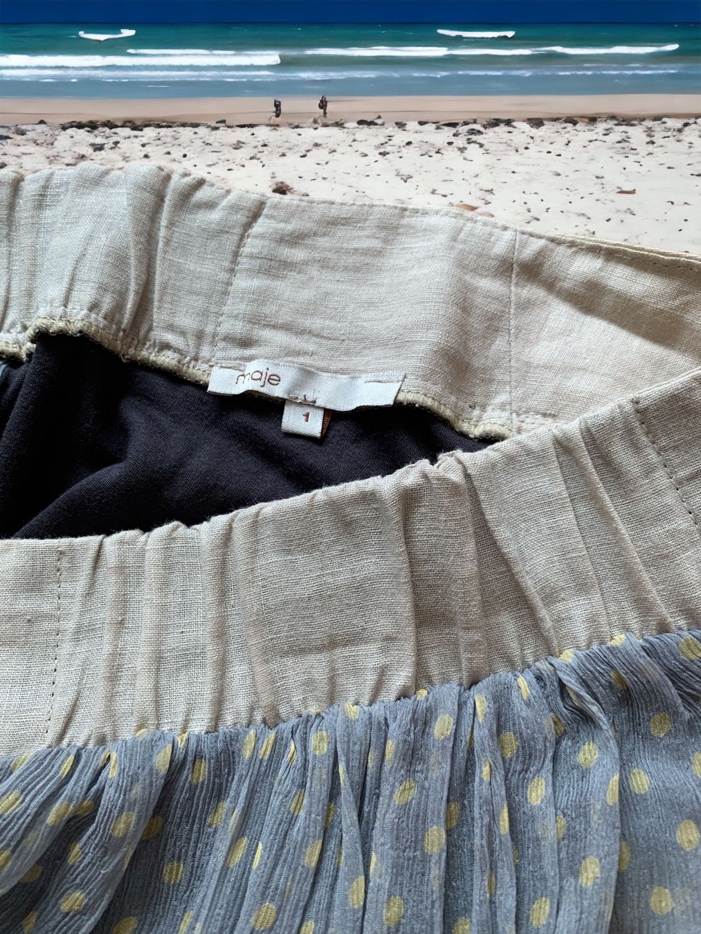 Maje Vestiti: Maje Sommerkleid Seide – Nuovo (secondo la descrizione) da Zuerich venduto da Koralle8 4