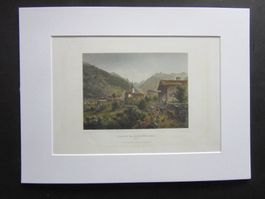 EINFISCHTAL STICH MIT PASSEPARTOUT