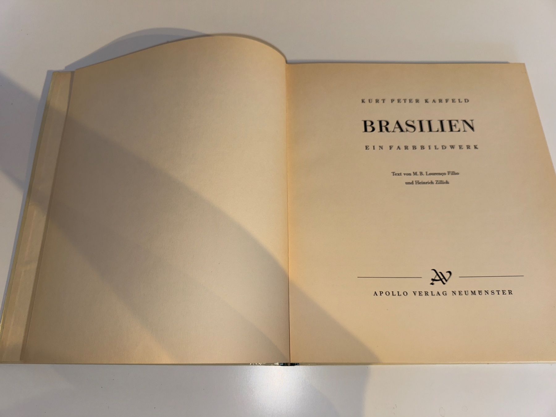 Libri: BUCH: Kurt Peter Karfeld, Brasilien – Usato da Grosswangen venduto da Second_hand_paradise 1