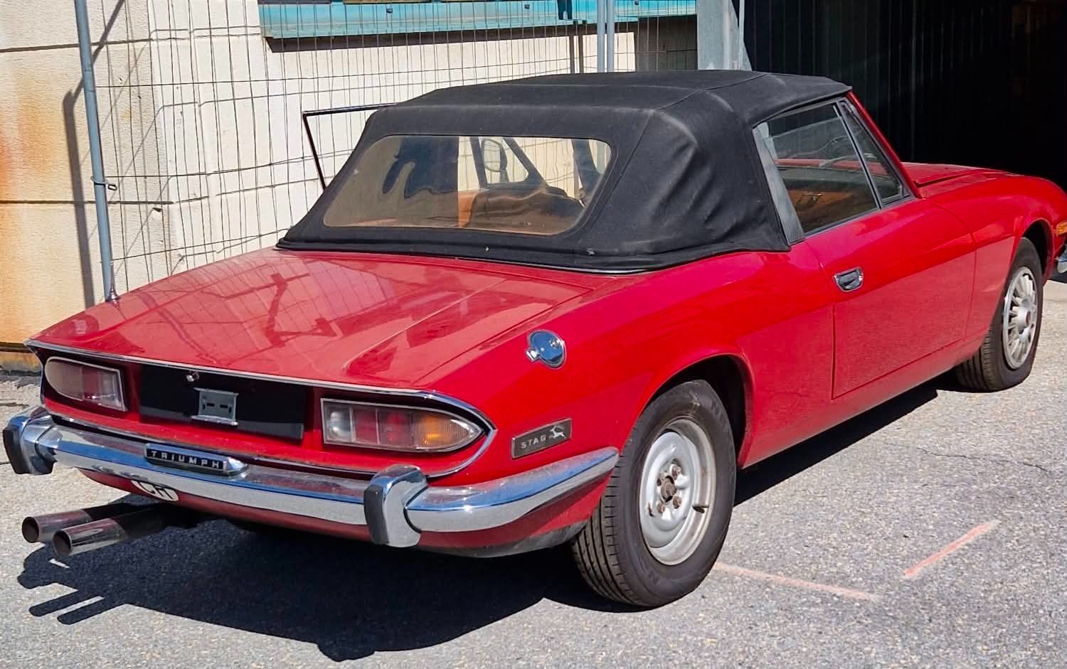 Triumph Automobili: 1972 Triumph Stag V8 – Usato da Ried-Brig venduto da V8_Andy 1