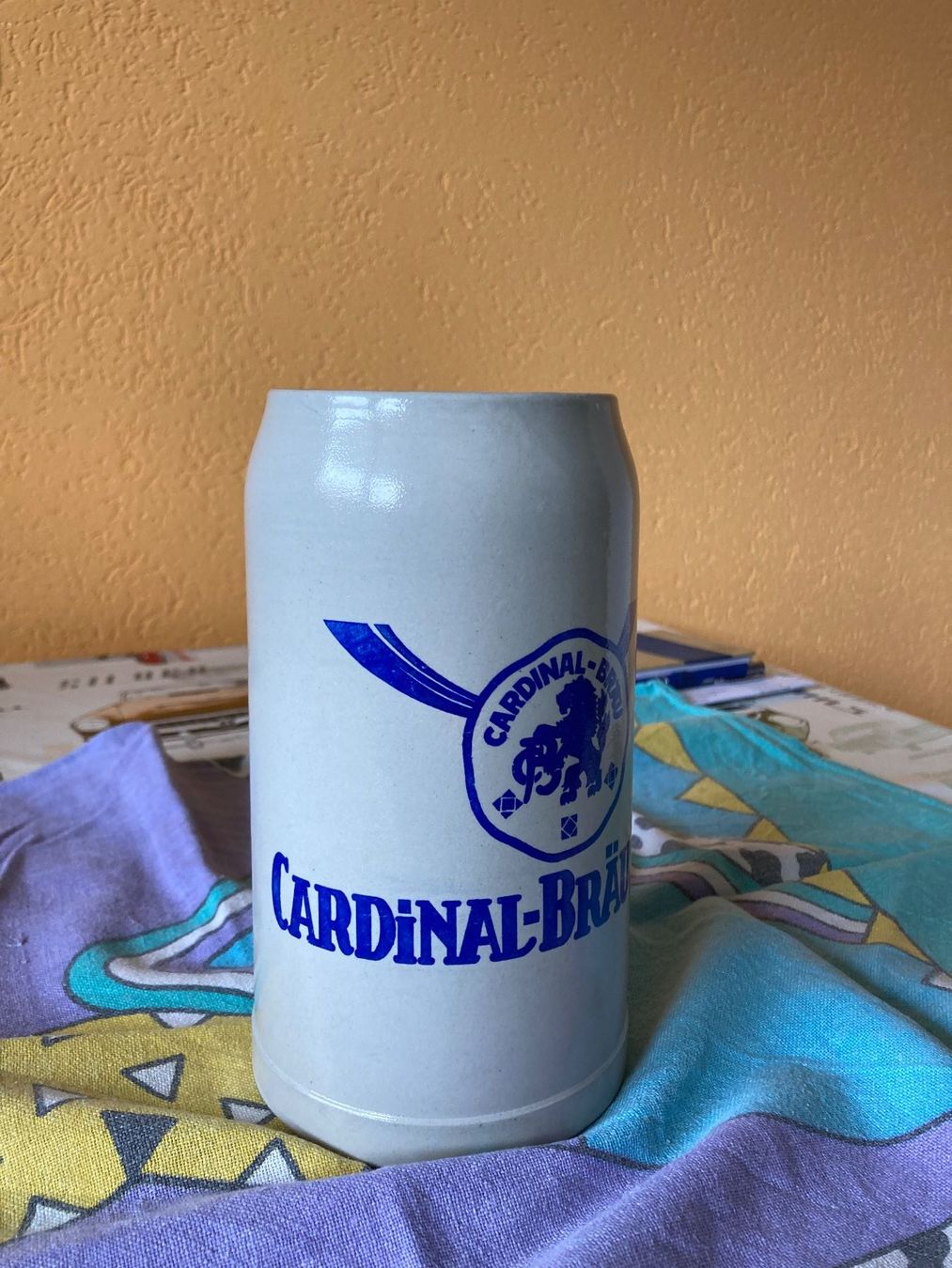 Bicchieri: Cardinal Bier Humpen – Usato da Plasselb venduto da lululuca 7