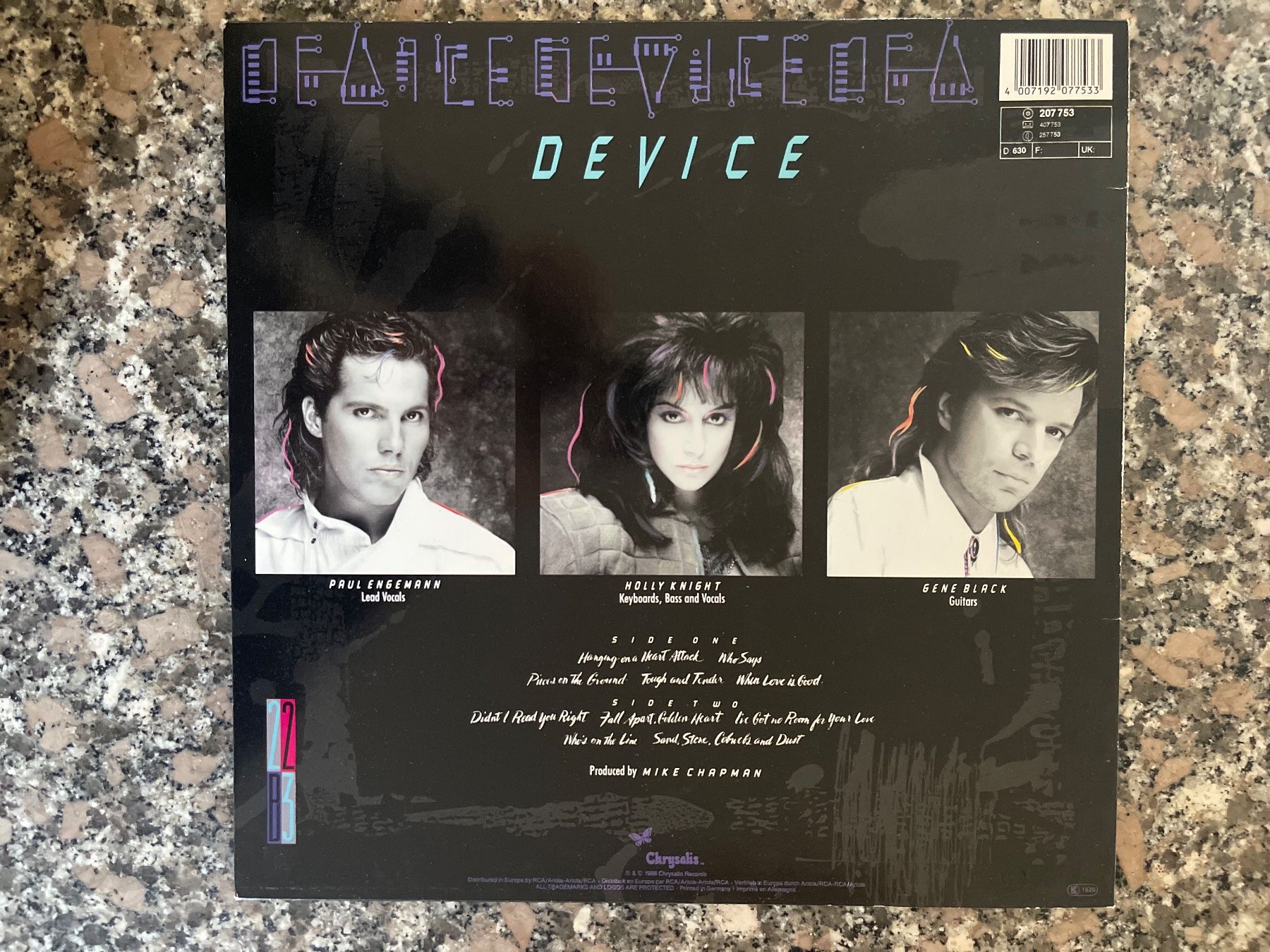 Schallplatten: A105/Device - 22B3 – Gebraucht aus Frutigen von Philippe_jsp 1