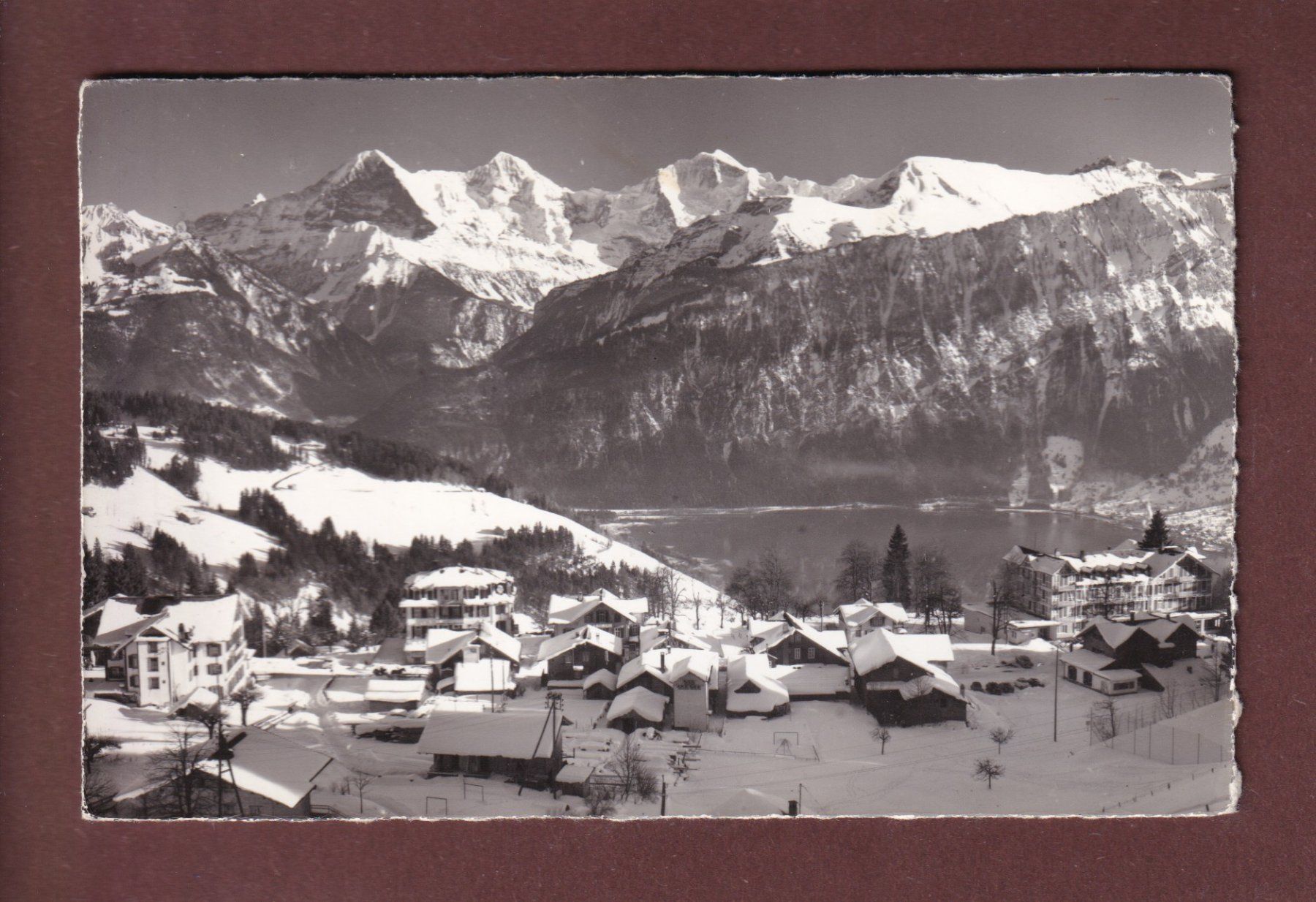 Cartoline postali: BEATENBERG unter Schnee – Usato da Pully venduto da nicecards-shop
