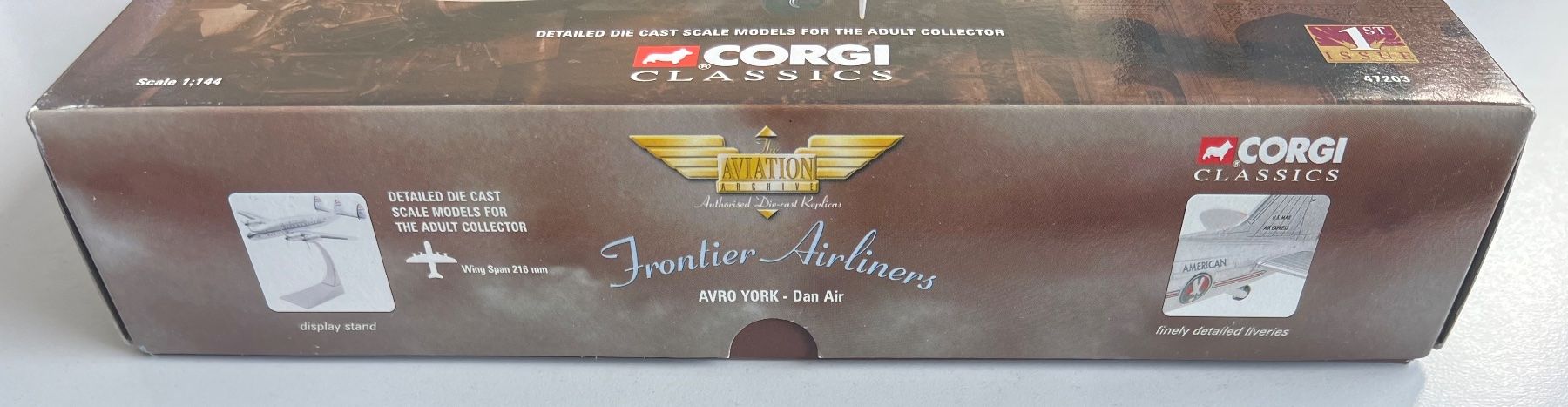 Corgi Toys Modellbausätze & Standmodelle: Corgi 47203 - Avro York Dan Air – Neu und originalverpackt aus Laufen von ric_9vmm 2