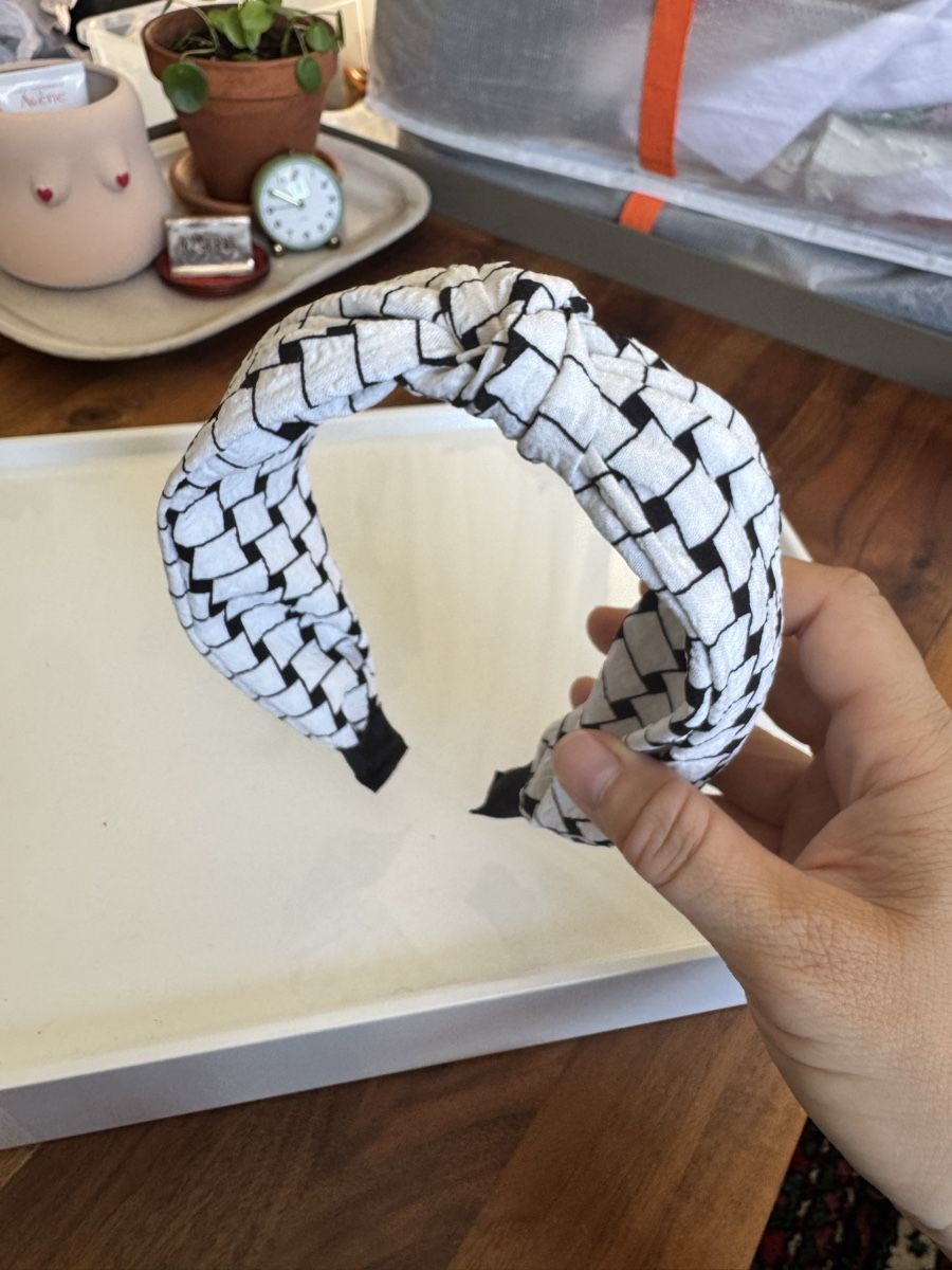 Haarschmuck: New black & white fabric headband  – Neu (gemäss Beschreibung) aus Zürich von kri_zhv2