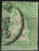 Strubel 26 gestempelt