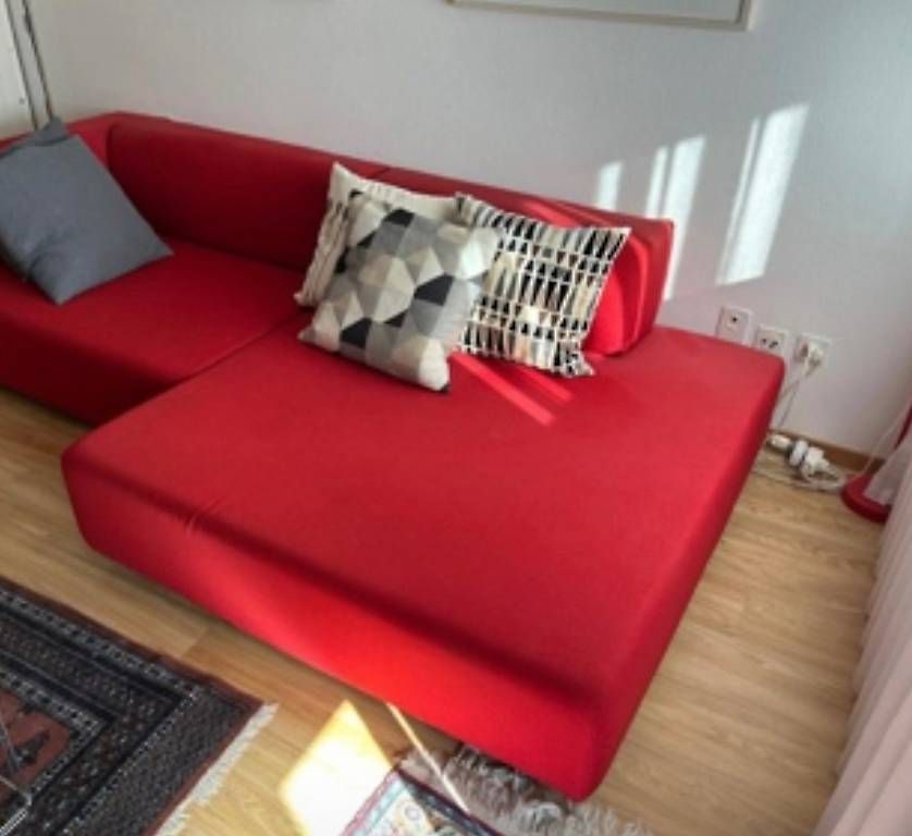 Sofas: Rotes Ecksofa – D'occasion à Baden par jon_p9nc 1
