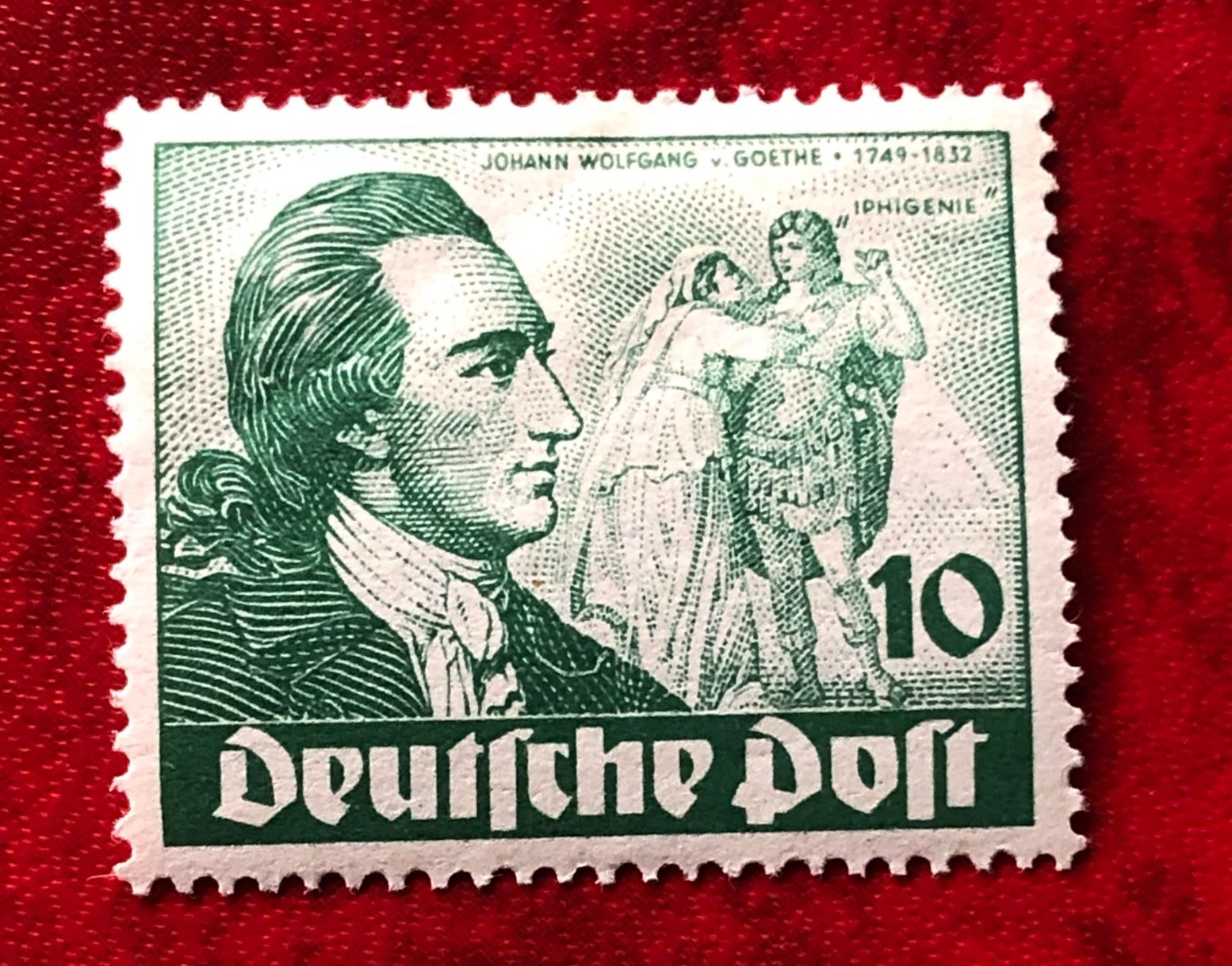 Alle Briefmarken: Briefmarken aus Deutsche Post UNGESTEMPELT  – Gebraucht aus Aarau von Angi-007