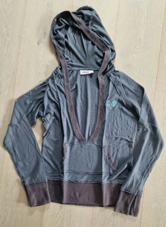 Pullover Sweatshirt Vaccum grau Gr. 34 (Damen)