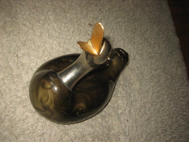 Statuette: Entenfigur aus Glas – Usato da Winterthur venduto da pf02 3