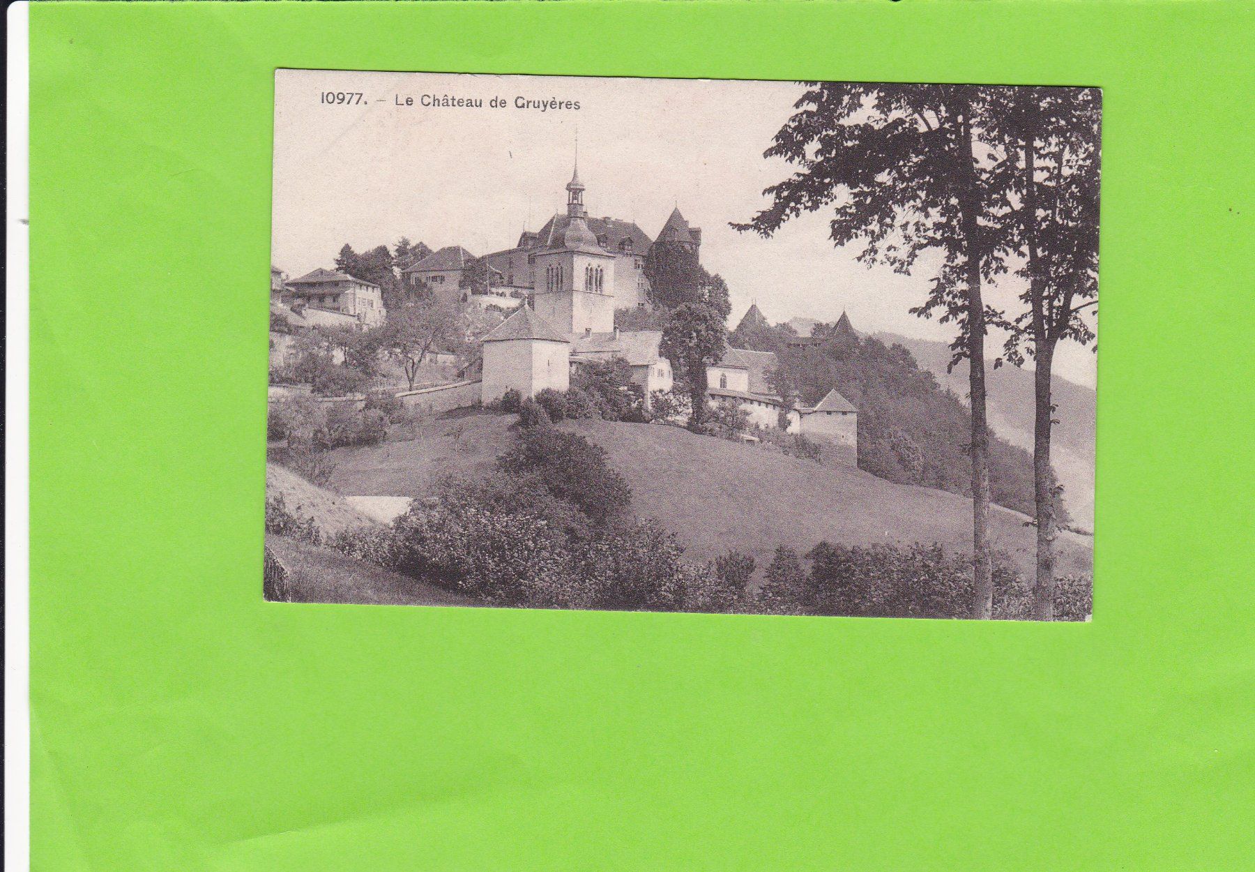 Cartes postales: Le Château de Gruyères – D'occasion à St. Peterzell par neckertal
