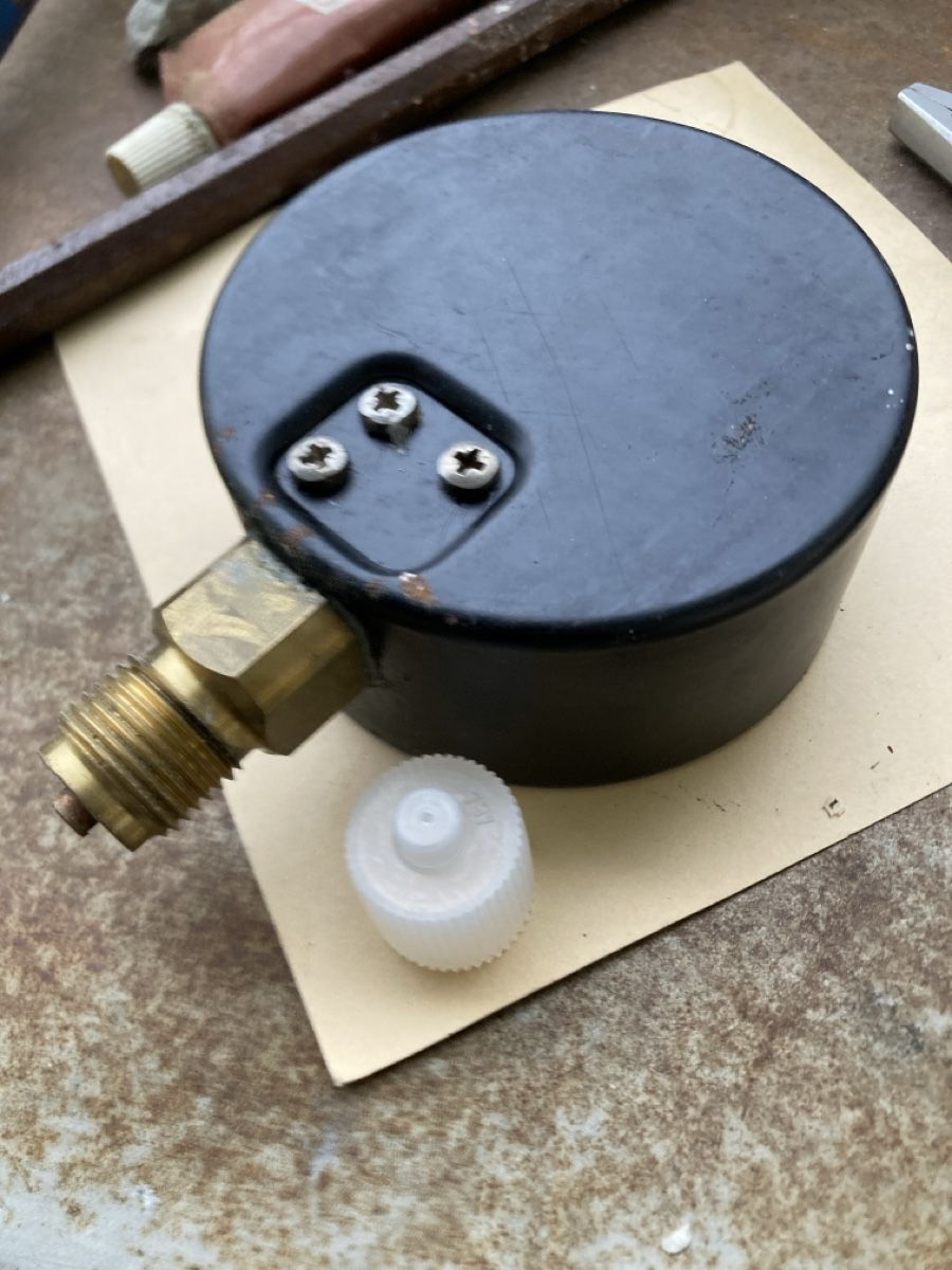 Haenni Misurare: Neues Manometer Haenni – Nuovo (secondo la descrizione) da Rüti ZH venduto da Muck99 2