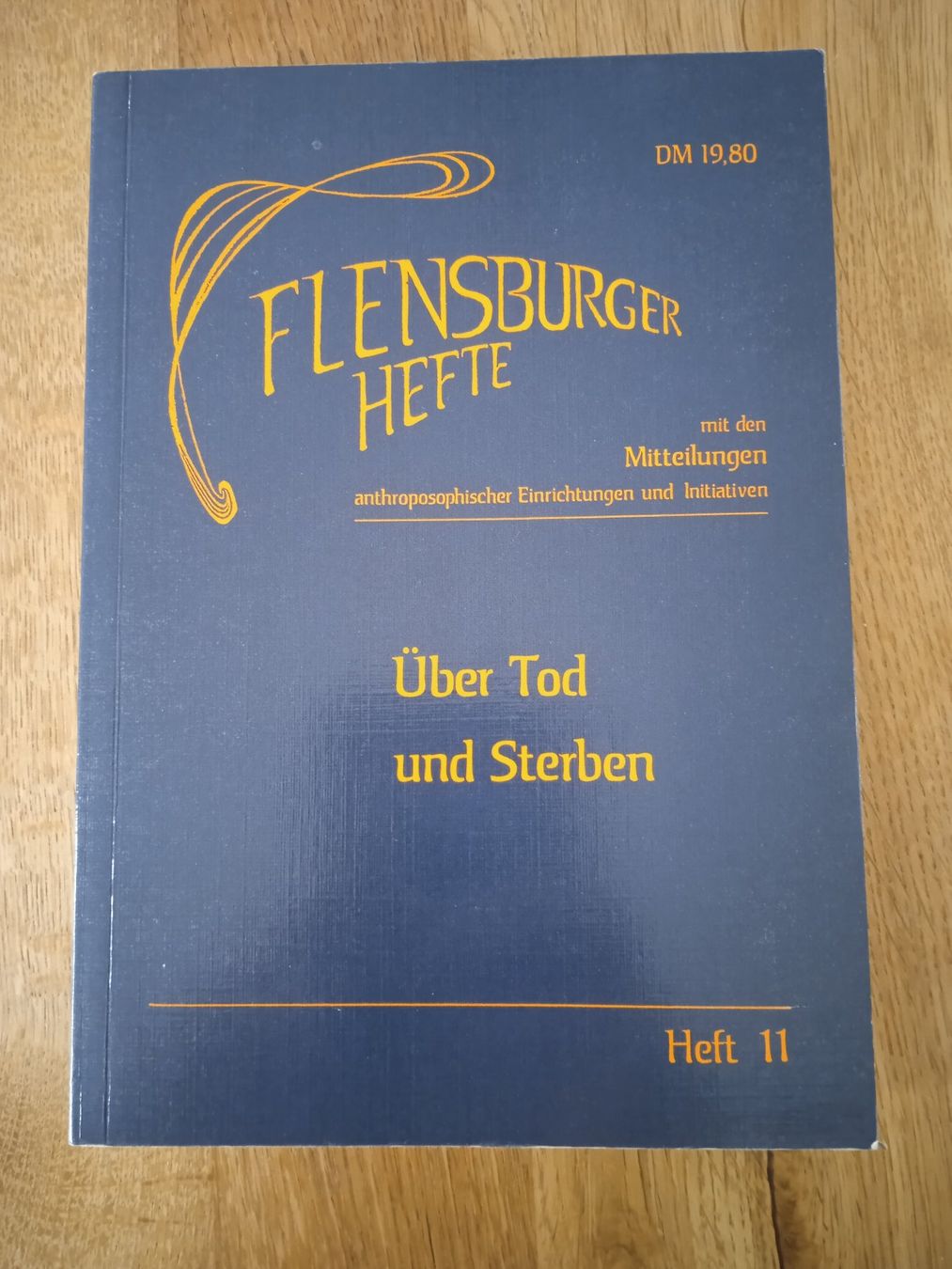 Livres: Flensburger Hefte Über Tod und Sterben – D'occasion à Rothrist par MaSa82