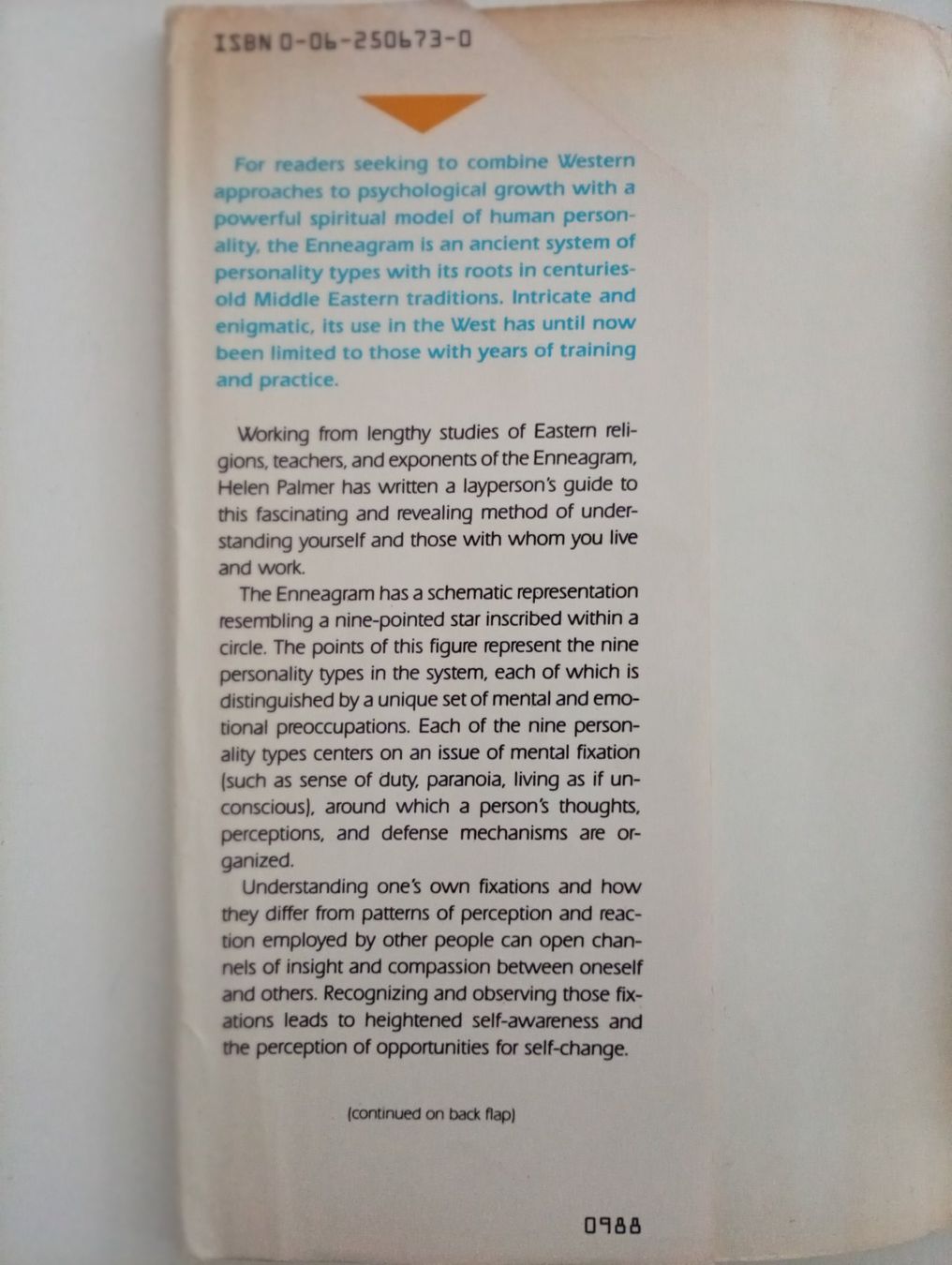 Libri: The Enneagram, Helen Palmer – Usato da Locarno venduto da edn.vintage 5