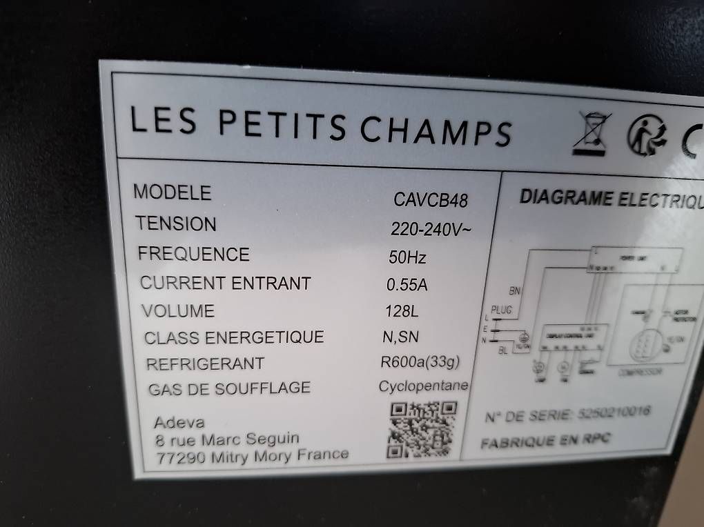 Kühlschrank: Cave a vin  – Gebraucht aus Vouvry von man_258z 1