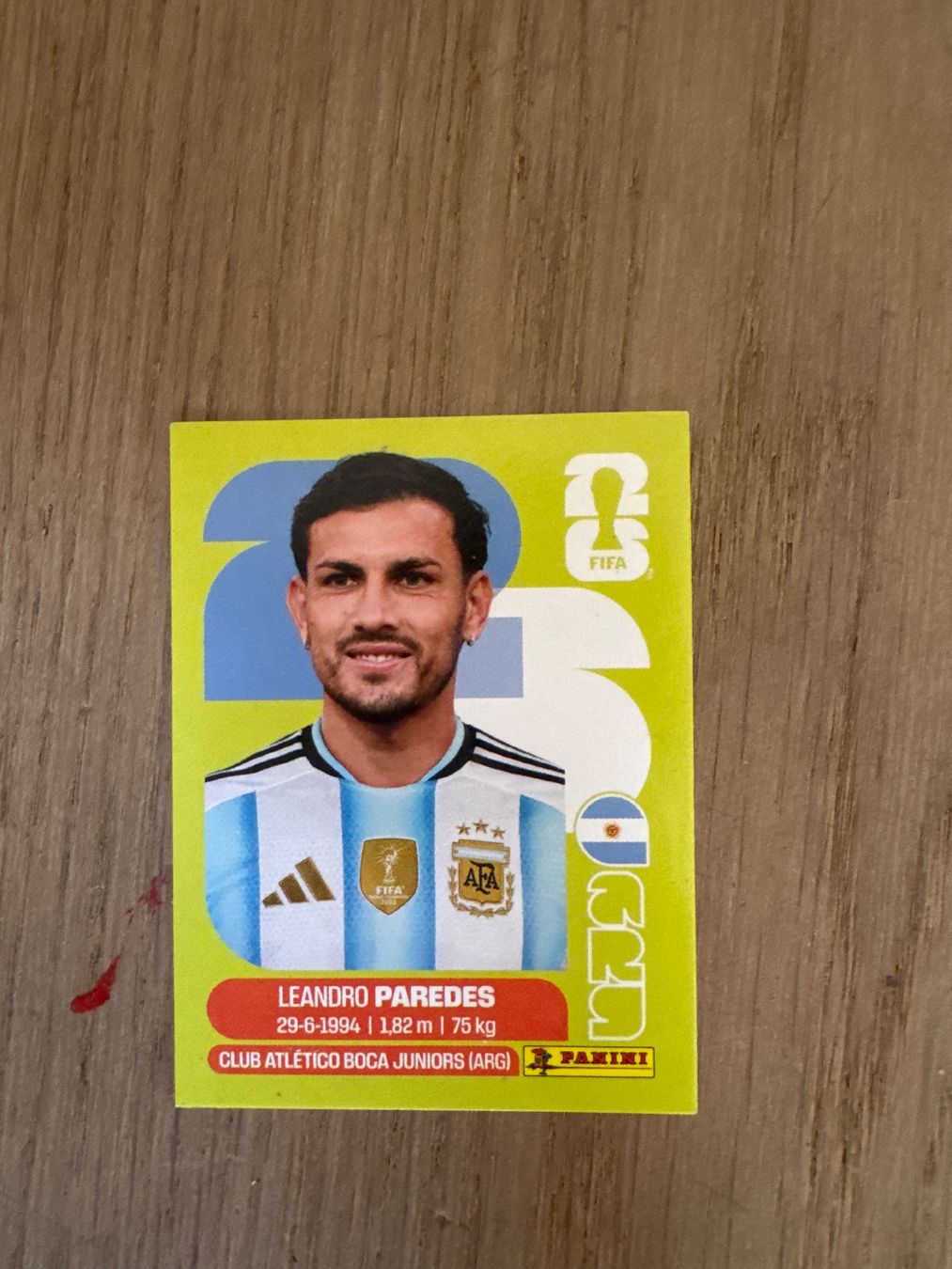 Panini Carte collezionabili: Panini 2026 ARG 12 – Usato da Lausanne venduto da FabienA