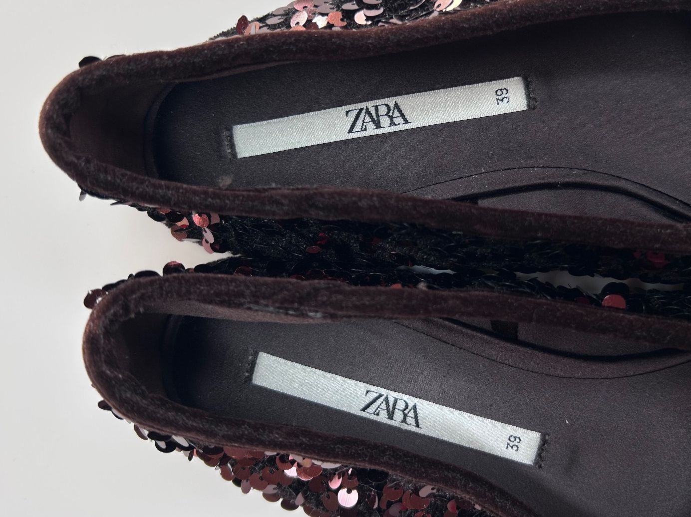 Zara Damenschuhe: Zara Ballerinas with Sequins – Neu (gemäss Beschreibung) aus St. Gallen von look-twice 3