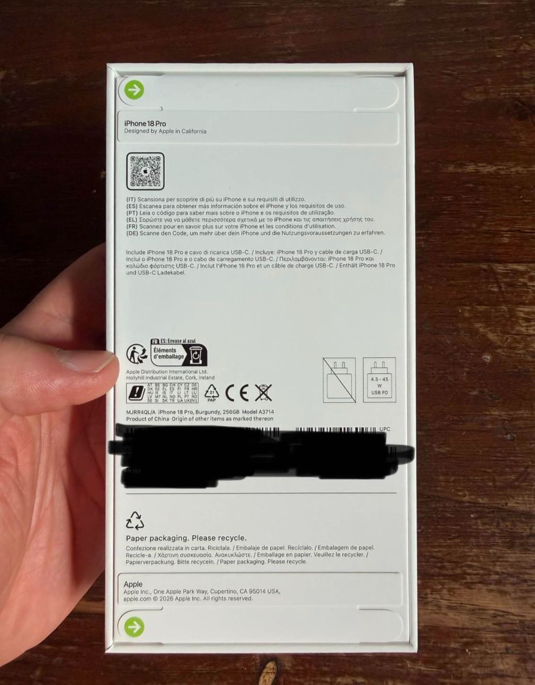 Apple Portables: IPhone 18 pro max 256 GB Neu – Neuf avec emballage d'origine à St. Moritz par dav_7qjg 1