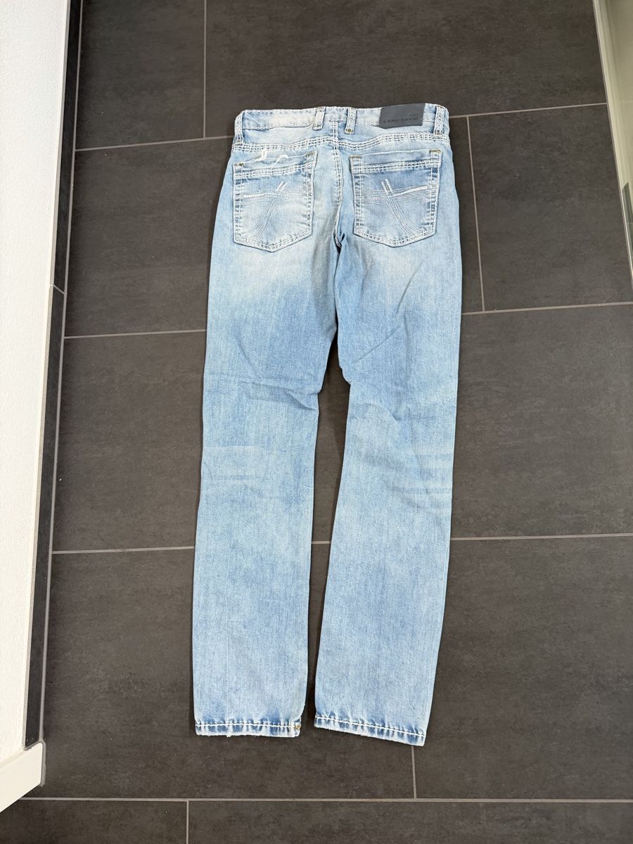 Camp David Jeans: 3 Camp David Herren Jeans hellblau, Grösse 30/32 – Usato da Metzerlen venduto da sport001 1