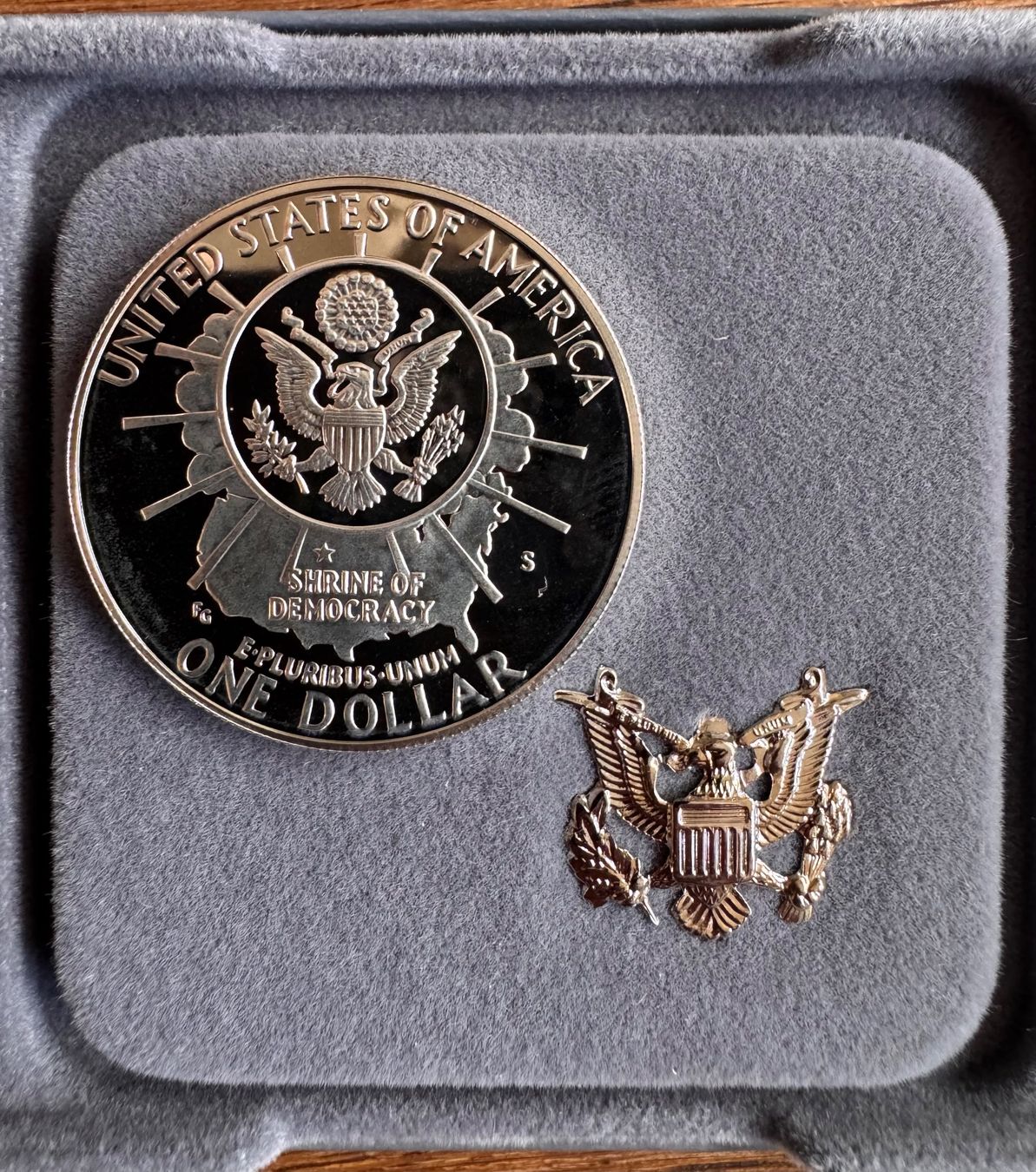 Tutti le monete: Mount Rushmore Silber Dollar 1991, Proof, Full Set! – Usato da Ebikon venduto da Dmasterx 5