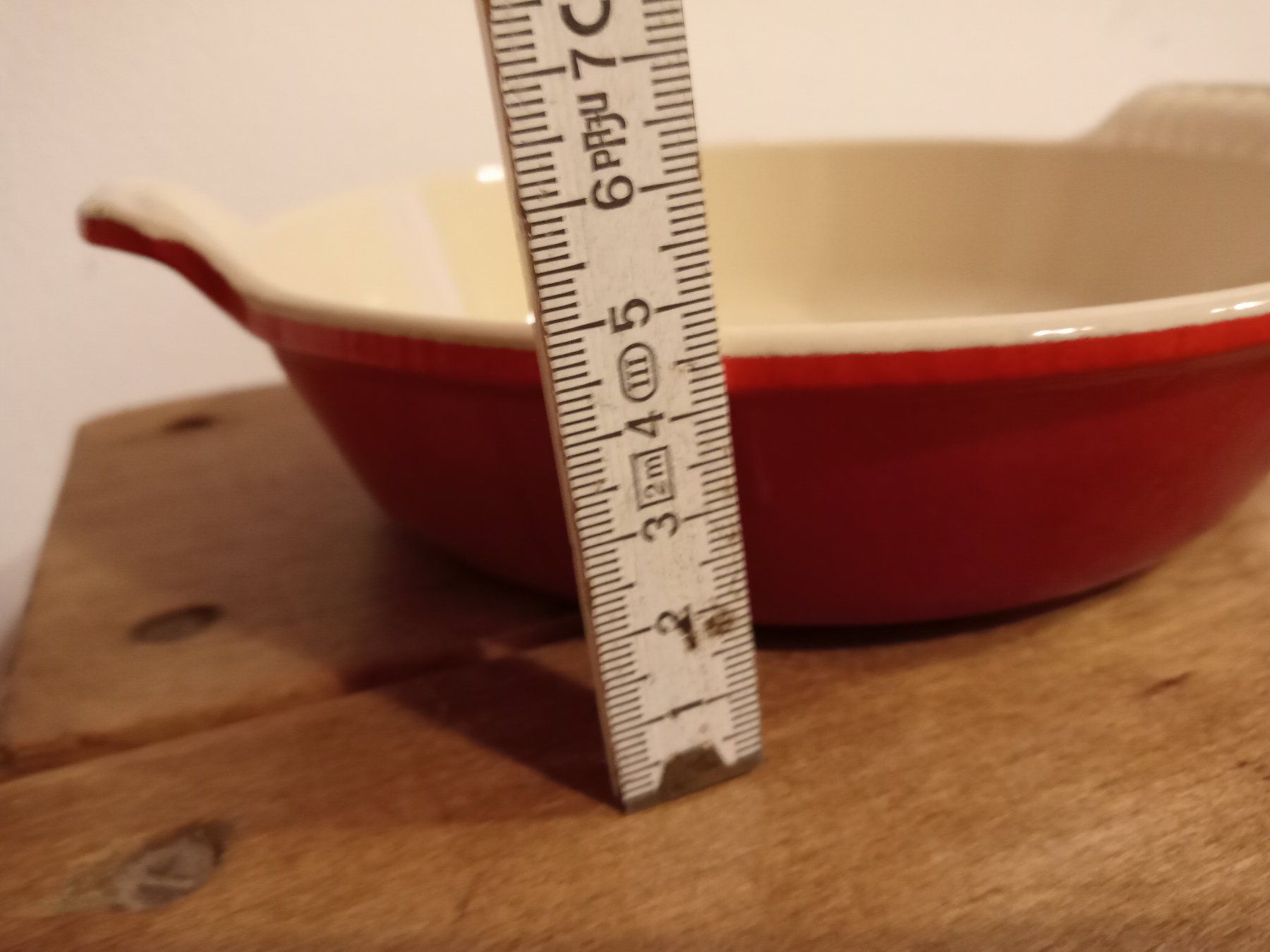 Le Creuset Pentole: Gusseisentopf Bräter 18cm Le Creuset – Usato da Prez-vers-Siviriez venduto da Monija70 3