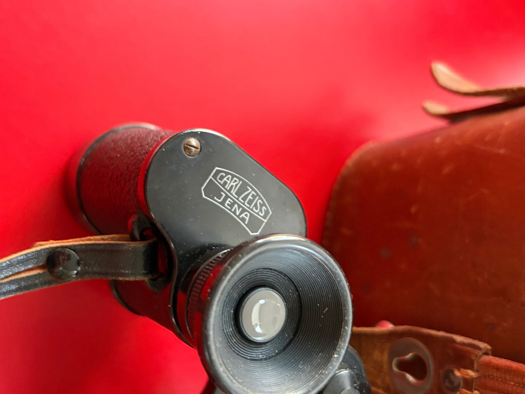 Zeiss Binocoli: Antiker Feldstecher / Zeiss / mit Etui – Usato da Zürich venduto da Airflow22 1