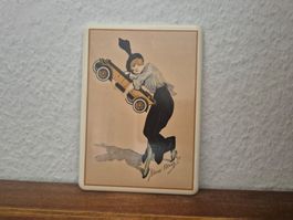 Emailschild Mercedes Benz Oldtimer Service Emaille Schild