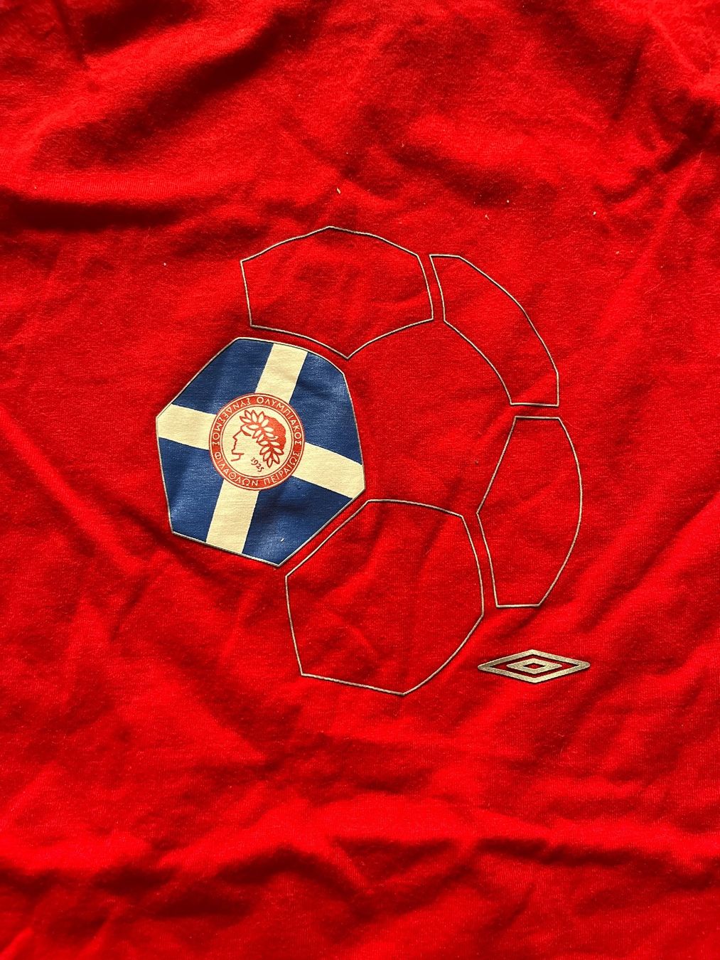Umbro Canottiere & Pantaloni: Olympiakos Piräus Shirt Vintage Umbro Original – Usato da Wallisellen venduto da theadicts77 1