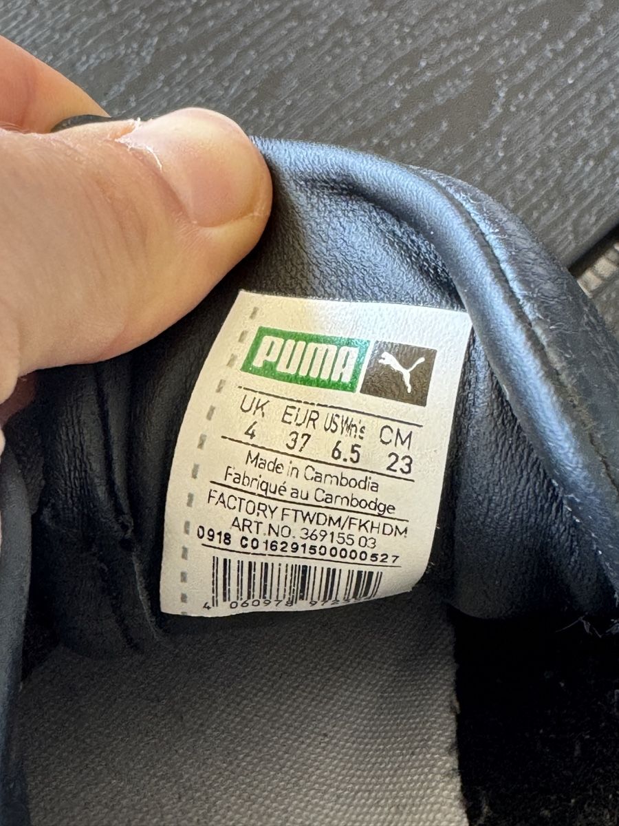 Puma Damenschuhe: Puma Schuhe schwarz-weiss – Neu (gemäss Beschreibung) aus Zuchwil von SN710 5