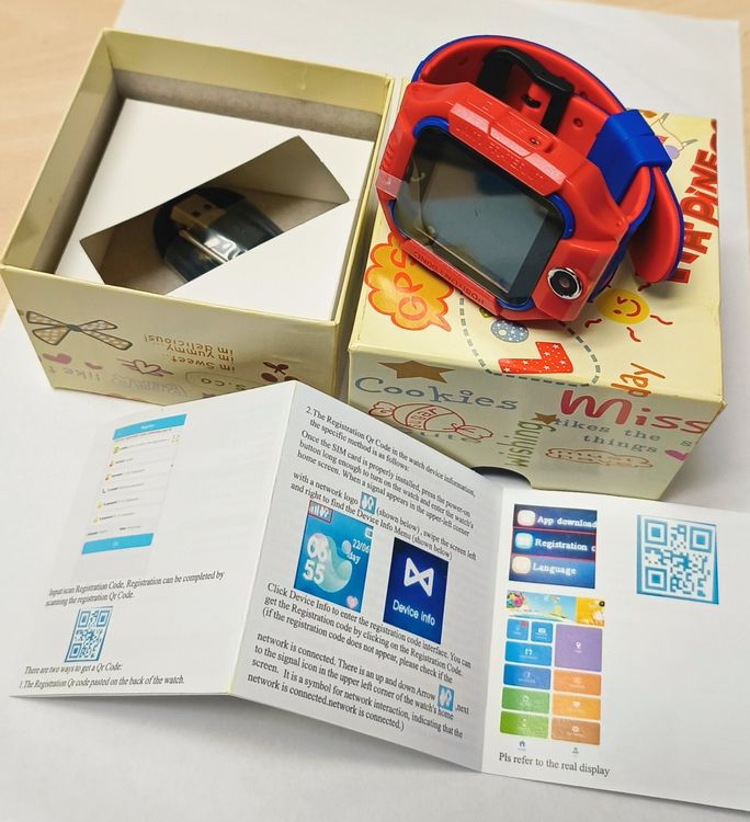 Equlup Kinder Smartwatch - Lernuhr Mit Touchscreen, Geschichten Und Musik Für Kinder 3-6 Jahre