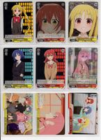9 japanische Weiss Schwarz Karten der Serie Bocchi the Rock