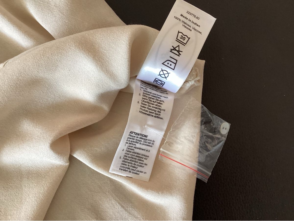Tuniche: Chicorée Sommer Tunika Beige Gr. S, Neuwertig. – Nuovo (secondo la descrizione) da Cham venduto da Lanza08 2