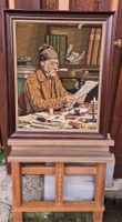 grosses Gobelin Motiv Albert Anker der Gemeindeschreiber