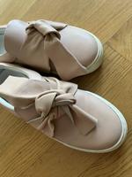 Schuhe Ledersneakers Navyboot Gr. 40 rosa Schleife Schuhe