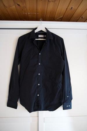 Lacoste Herren Hemd, Schwarz, Grösse M, Top Zustand!