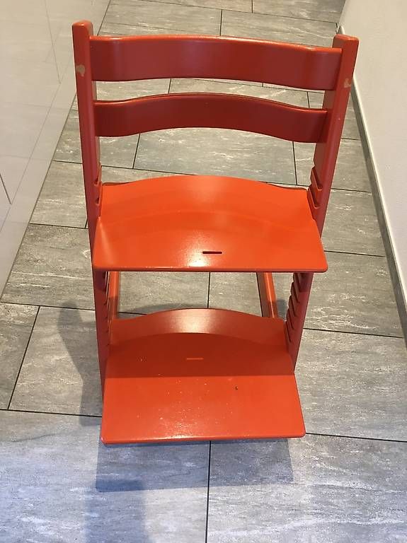 Chaises hautes: Stokke Tripp Trapp in orange – D'occasion à Sursee par dav_ccf7