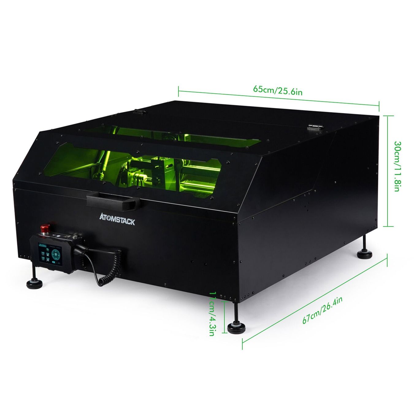Alle Maschinen: ATOMSTACK B1 Schutzbox Staubschutz für Lasergravurmaschine – Neu und originalverpackt aus Malans GR von BUYBEST-Schweiz 3