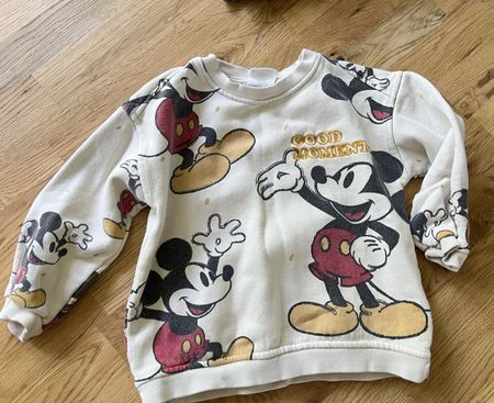 Pullover Zara Gr.92 18-24M Mickey Mouse