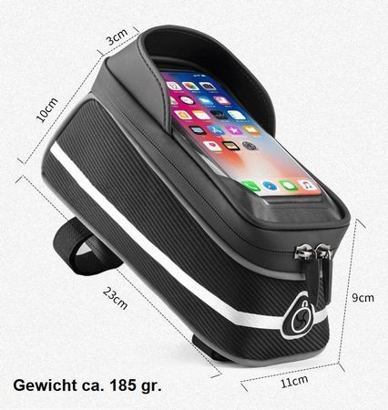 Hartschalen-Fahrradtasche für Handy