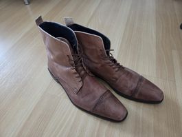 Stiefeletten Bocage Herren braun Leder Grösse 43